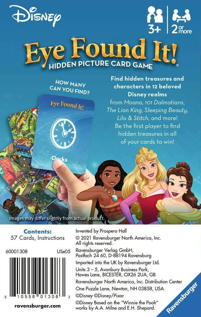 World of Disney Eye Found It! Card Game