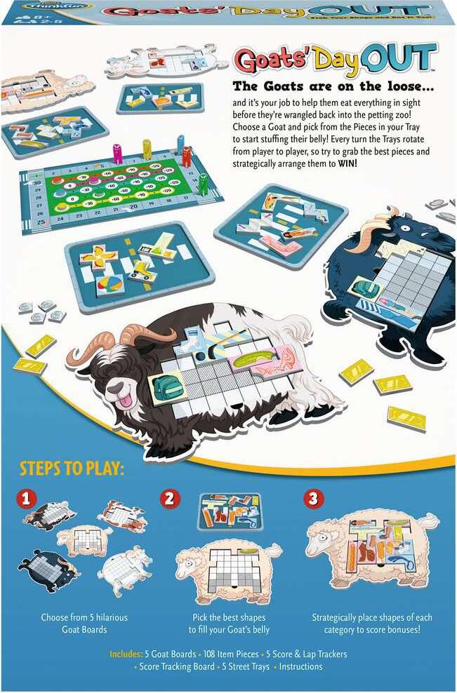 Goats Day Out Game Age 8+