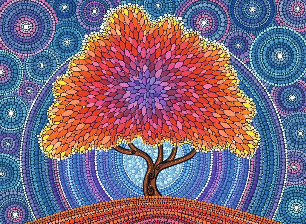 Color Your World Series — Tree of Life (500pc Puzzle)