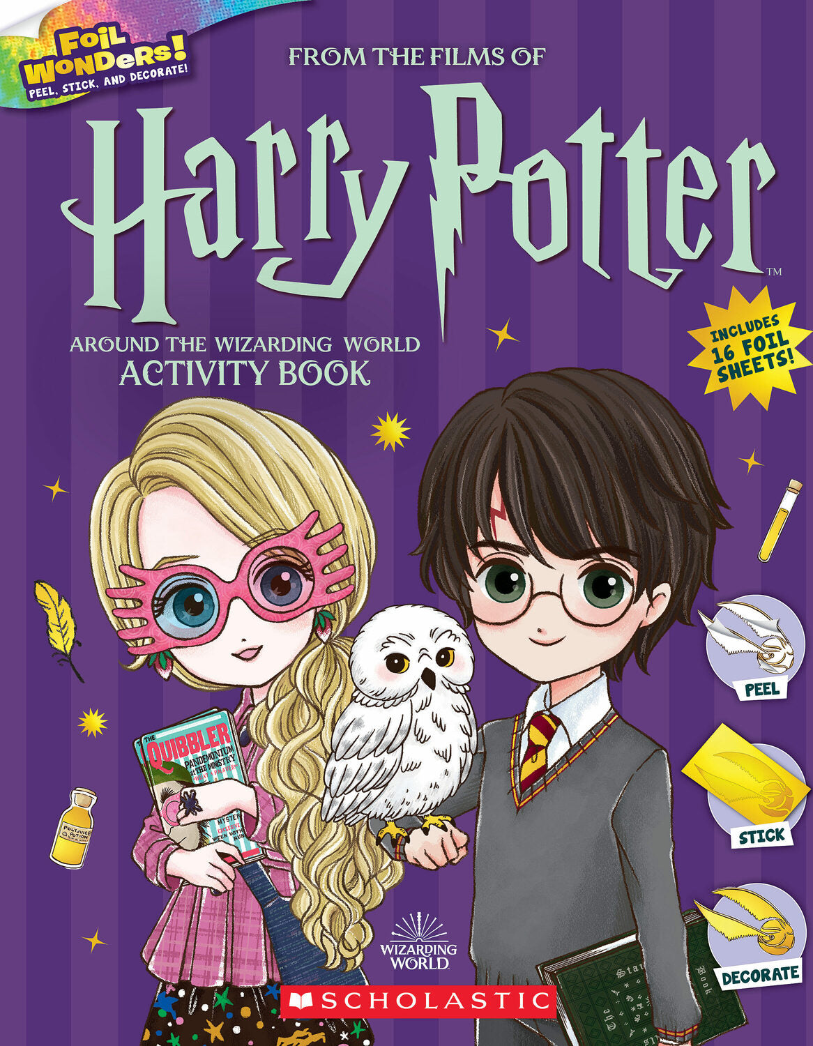 Around the Wizarding World Activity Book (Harry Potter: Foil