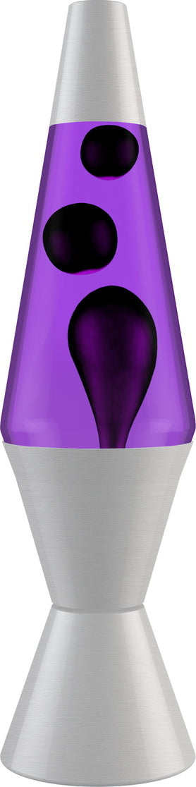 14.5'' LAVA® Lamp Black/Purple/Silver