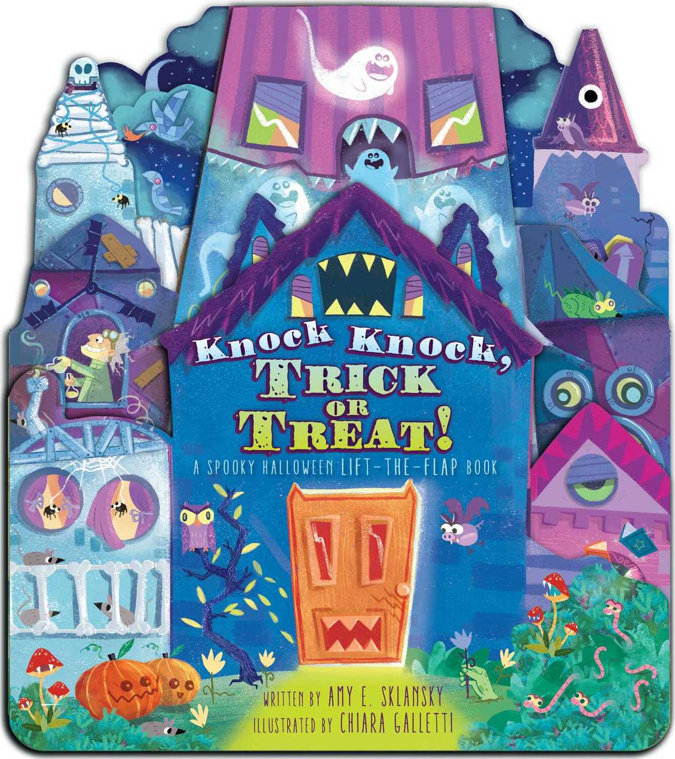 Knock Knock, Trick or Treat!: A Spooky Halloween Lift-the-Flap Book
