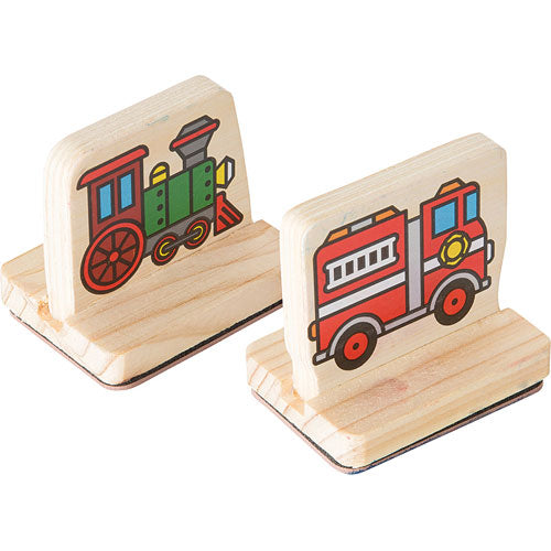 My First Wooden Stamp Set - Vehicles