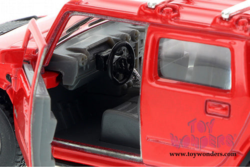 Hummer H2 SUT Pickup (2005, 1/40 scale die cast model car) (assorted colors)