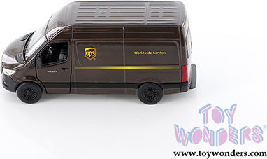 Mercedes-Benz Sprinter UPS Delivery Van (1/48 scale diecast model car, Brown)