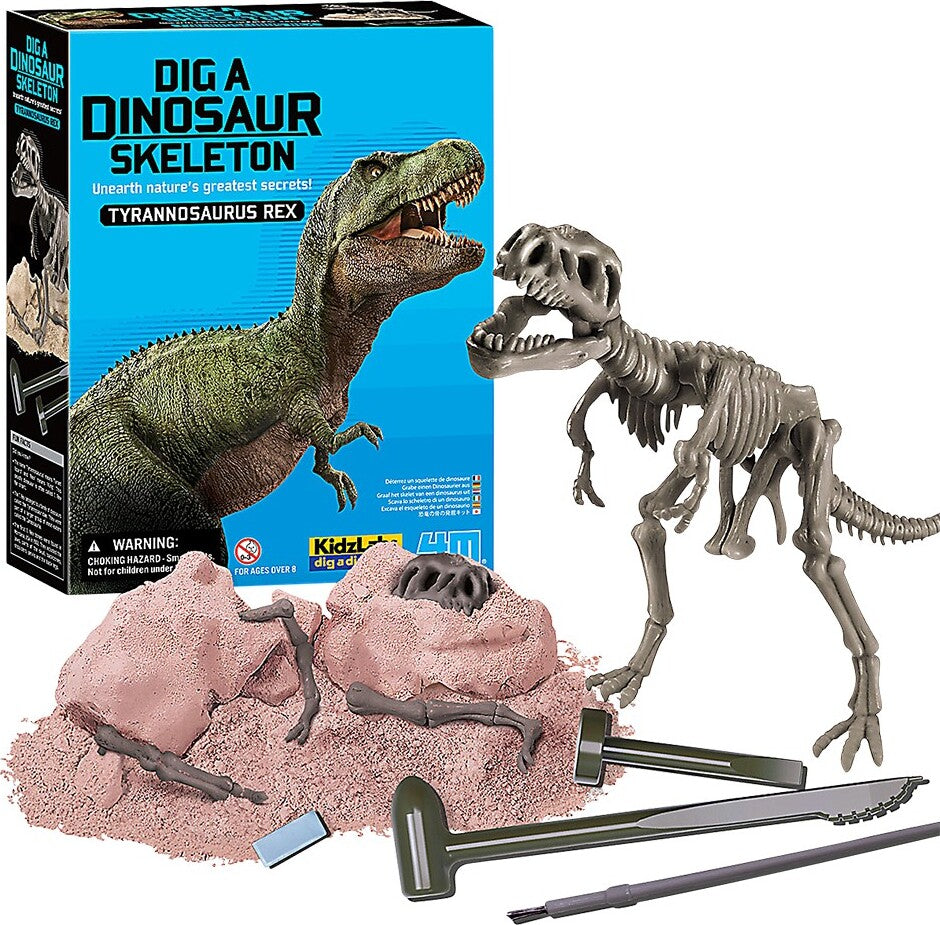 Kidzlabs - Dig A Dinosaur Skeleton - Tyrannosaurus Rex