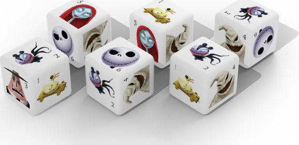 Disney Tim Burton's The Nightmare Before Christmas Dice Set
