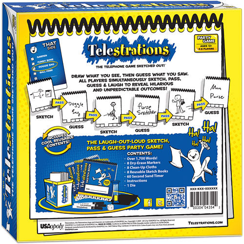 Telestrations 8 Player-The Original - PARTY GAME