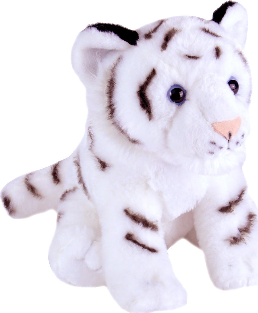 White Tiger Cub Stuffed Animal - 12"