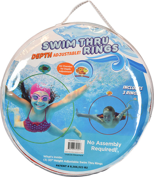 Swim Thru Rings Pool Toy