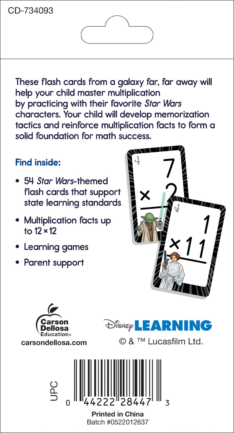 Star Wars Multiplication 0-12