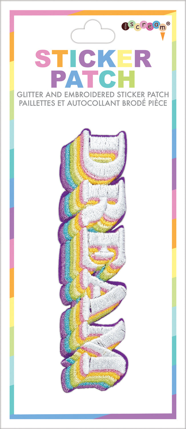 Dream Embroidered Sticker Patch