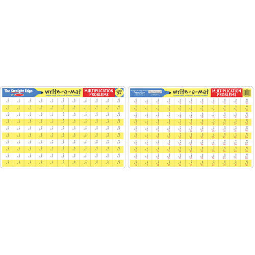 Multiplication Problems Write-A-Mat