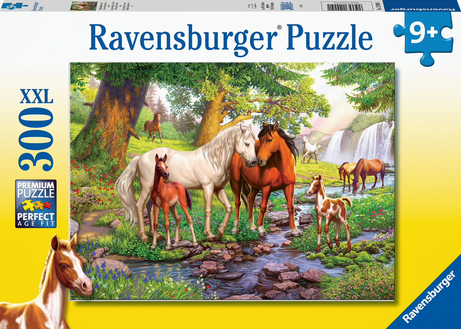 Horses by the Stream Puzzle - 300 piece Horses by the Stream Puzzle - 300 piece