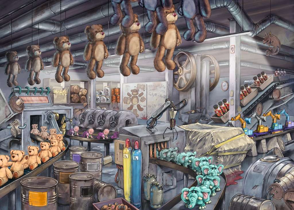 The Toy Factory Escape (368 pc Puzzle)