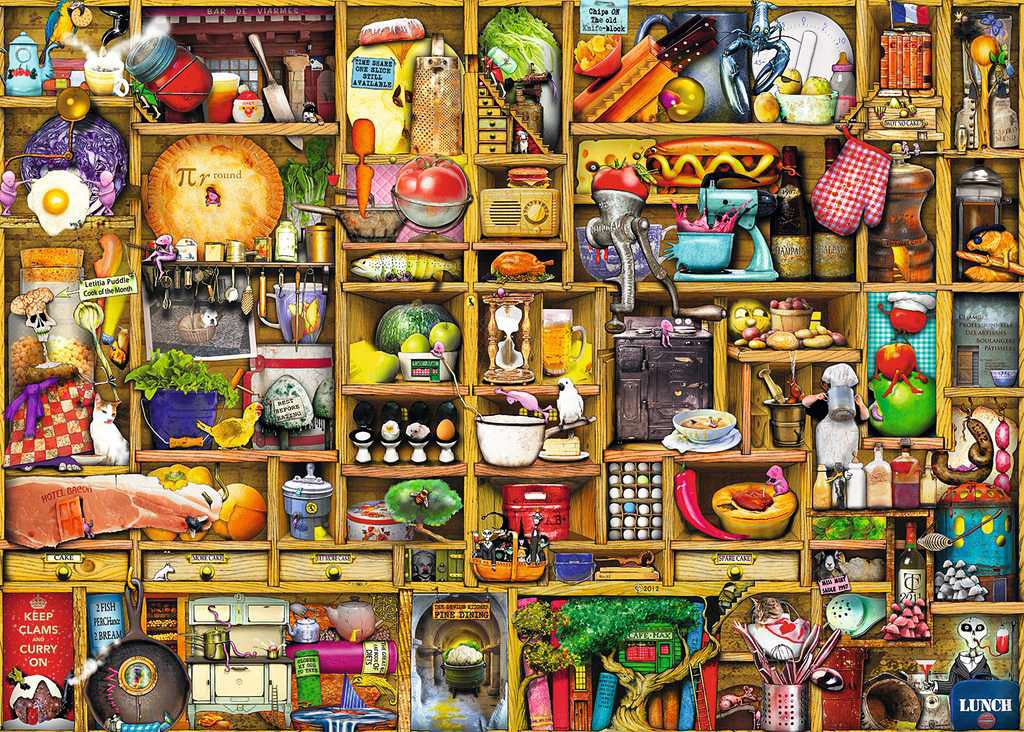 Kitchen Cupboard (1000 pc Puzzle)
