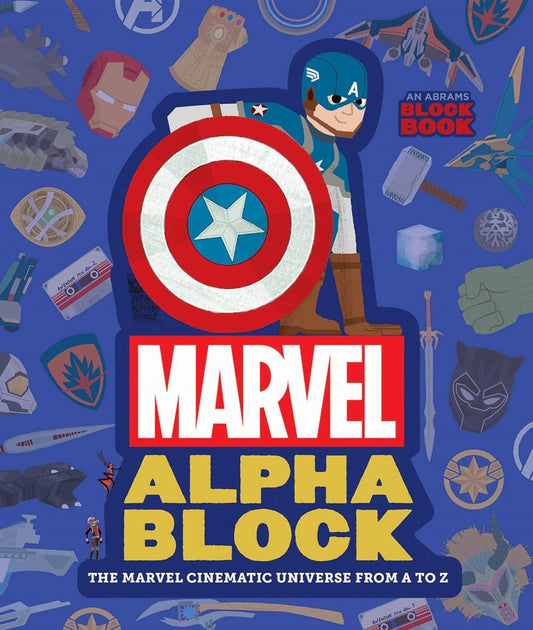 Marvel Alpha Block Book