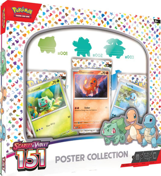 Pokemon TCG - Scarlet and Violet 151 - Poster Collection