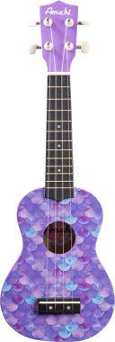 Amahi Ukulele - Purple Mermaid, Soprano