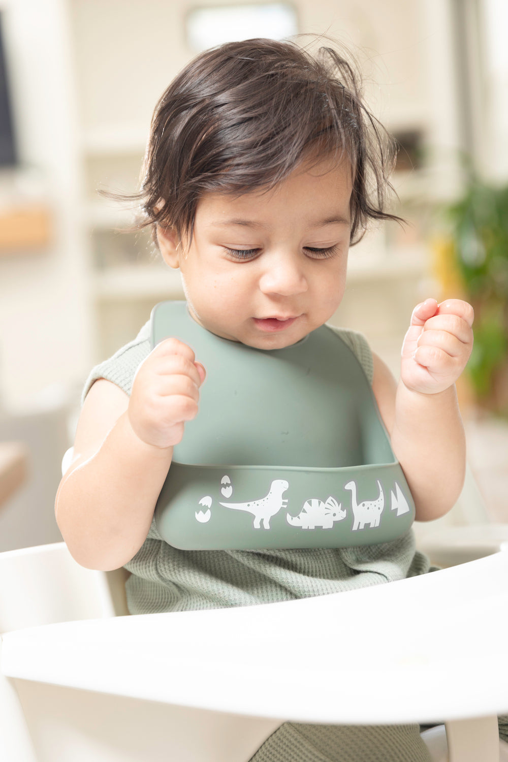 Dino Rawr Little Bites Bib