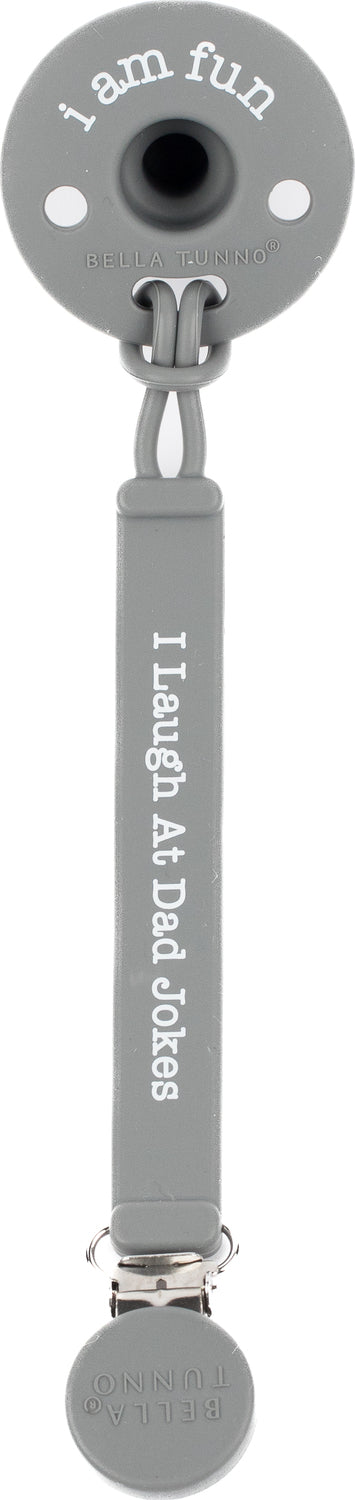 Dad Jokes Pacifier Clip