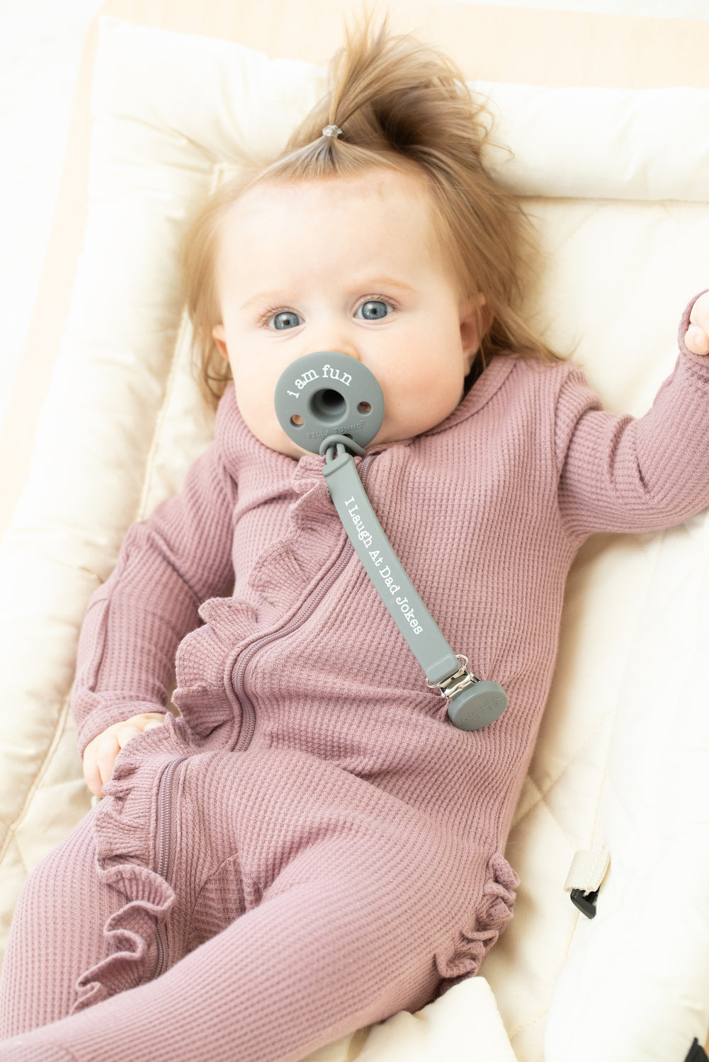 Dad Jokes Pacifier Clip