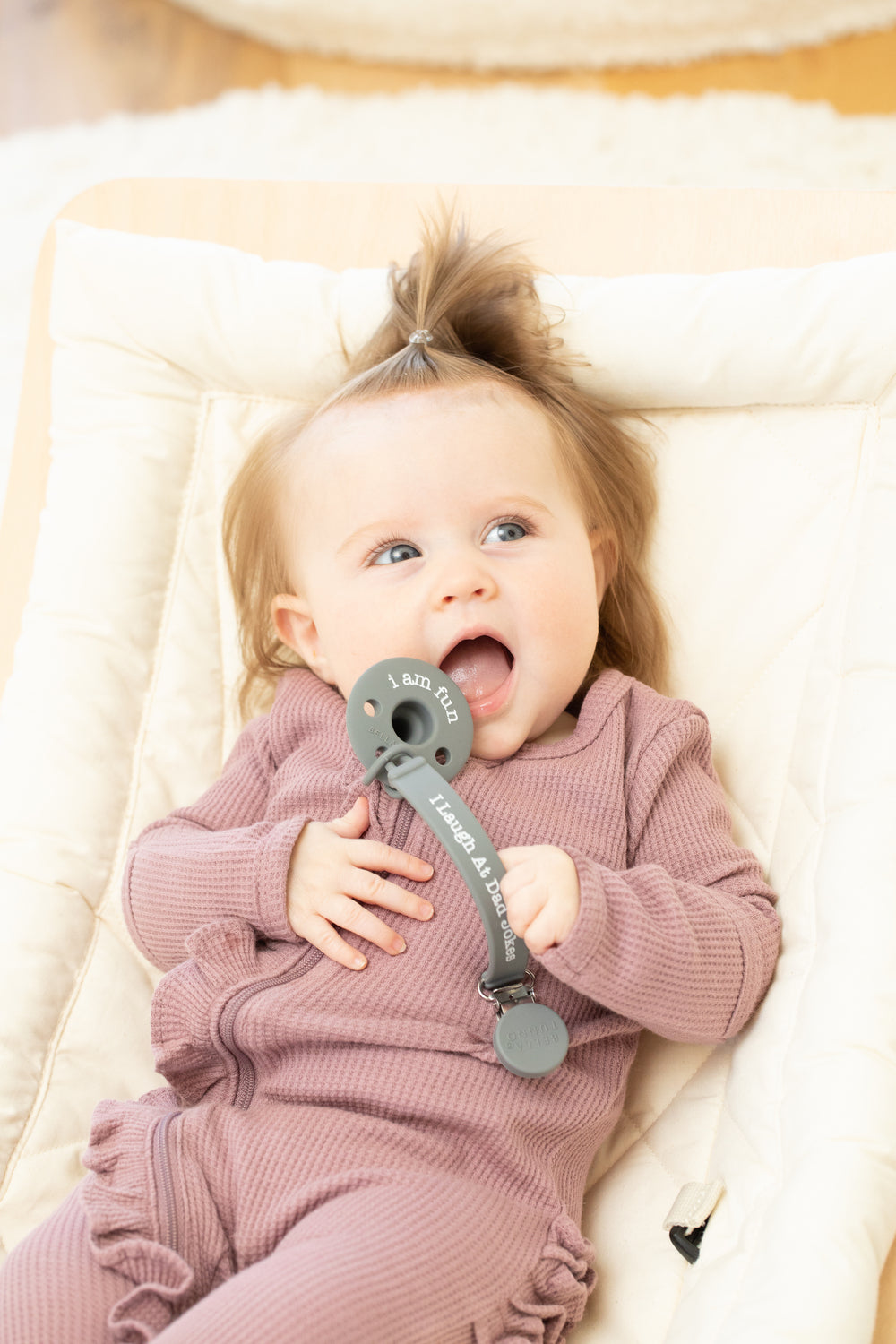 Dad Jokes Pacifier Clip