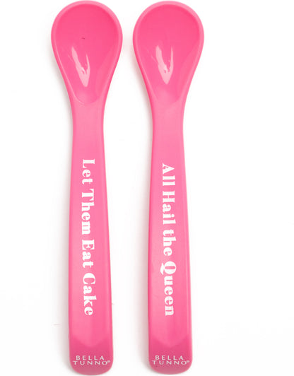 Eat Cake Hail Queen Spoon Set