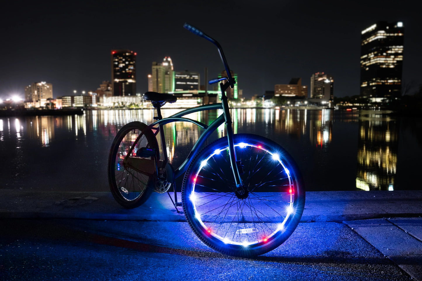Wheel Brightz Patriotic Red White Blue