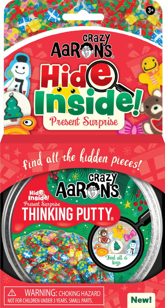 Present Surprise Hide Inside Thinking Putty 4" Tin