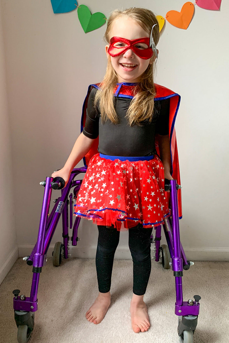 Superhero Tutu Cape And Mask Set