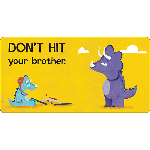 Little Dinos Don't Hit