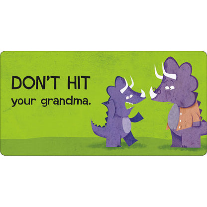 Little Dinos Don't Hit