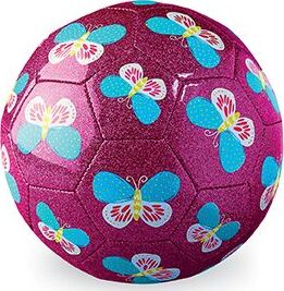 Size 2 Glitter Soccer Ball - Butterfly
