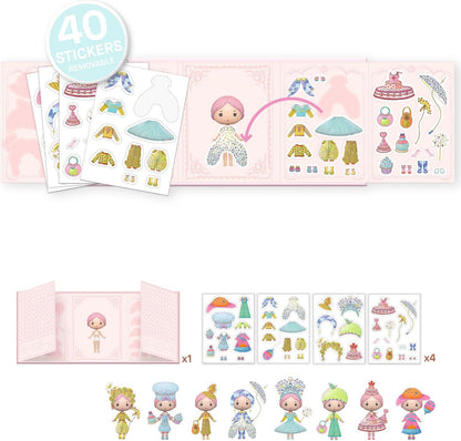 Tinyly Miss Lilypink Stickers