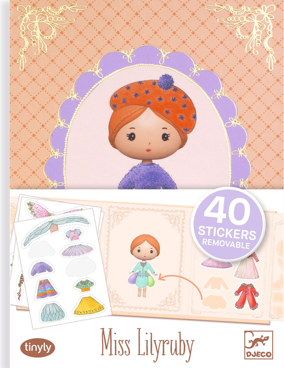 Tinyly Miss Lilyruby Stickers