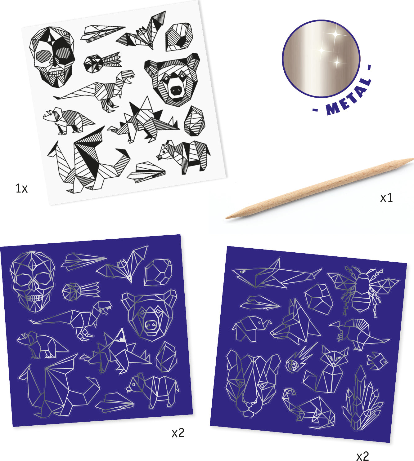 Scratch Cards Stickers