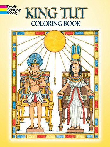 King Tut Coloring Book