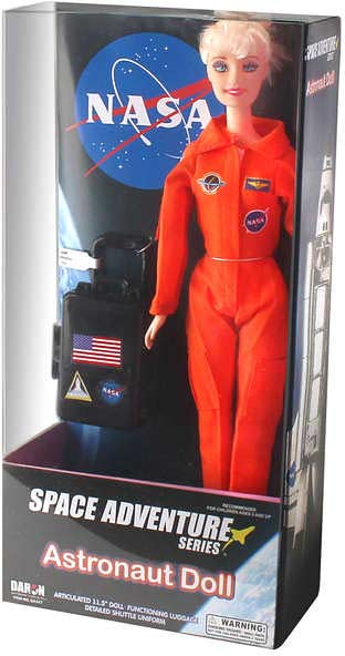 Astronaut Doll In Orange Suit