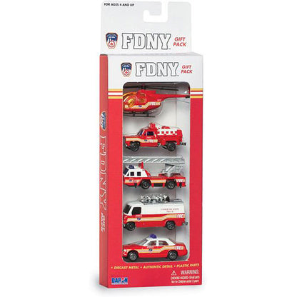 Fdny 5 Piece Vehicle Gift Set