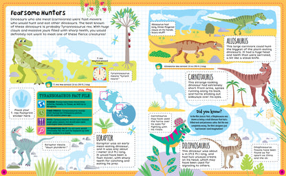 Dinosaur, Sticker Facts