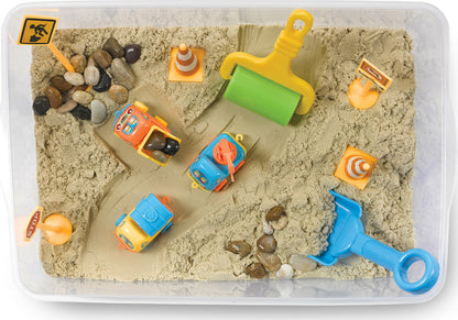 Sensory Bin Construction Zone Age 3+