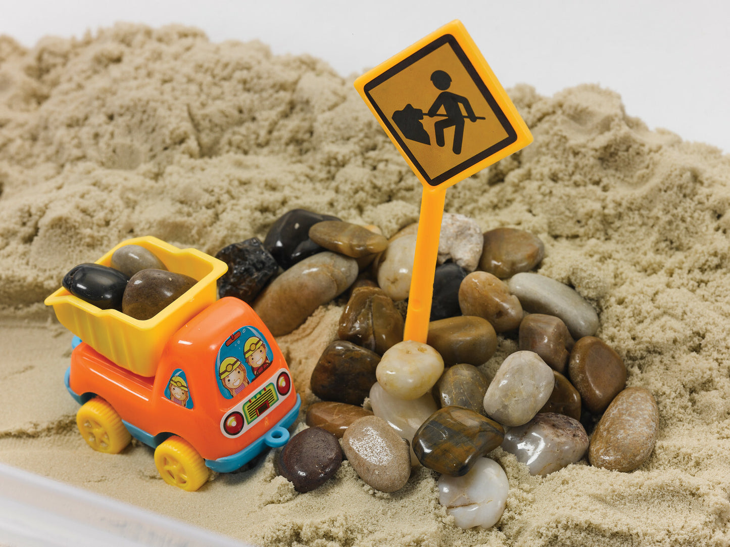 Sensory Bin Construction Zone Age 3+