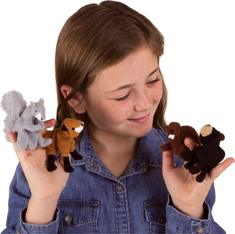 Woodland Animal Set Finger Puppet