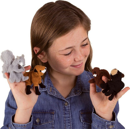 Woodland Animal Set Finger Puppet