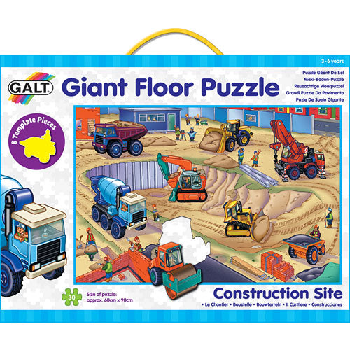 Giant Floor Puzzles Construction Site