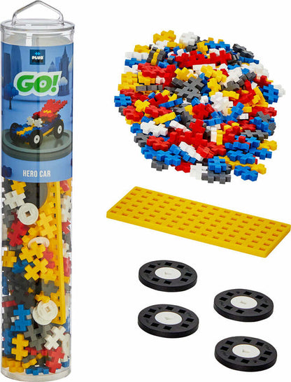 Plus-Plus Tube - 200 pc Color Cars - Hero
