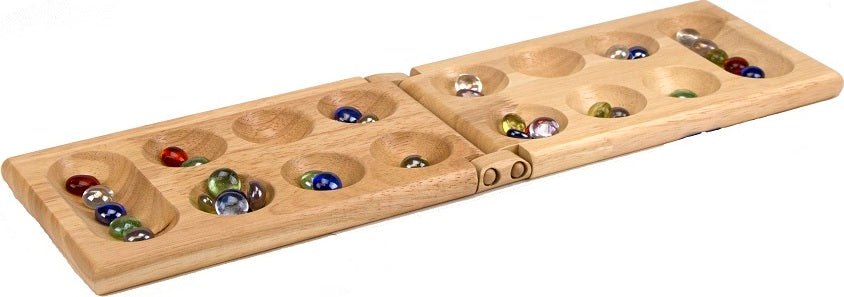 Mancala  Wooden Folding Set