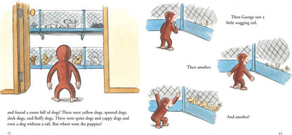Curious George and the Puppies
