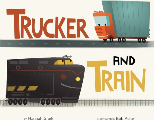 Trucker and Train Board Book
